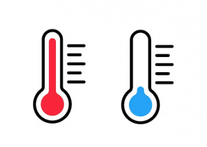 temperatūras diapazona pielāgošana