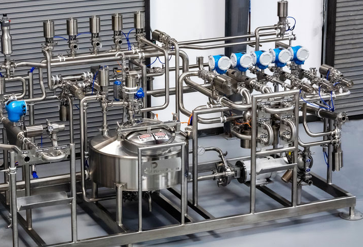 inline concentration meter in blending systems